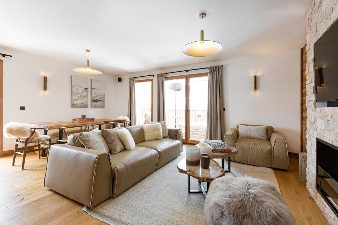 Apartamento Le Refuge Des Anges Megève Exterior foto