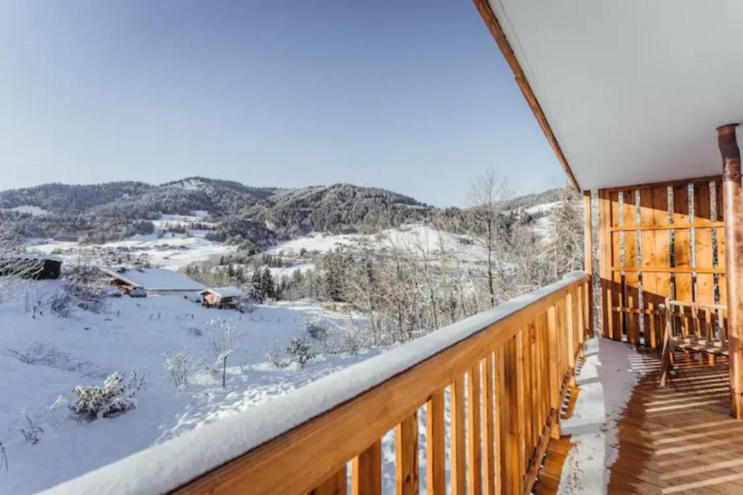 Apartamento Le Refuge Des Anges Megève Exterior foto