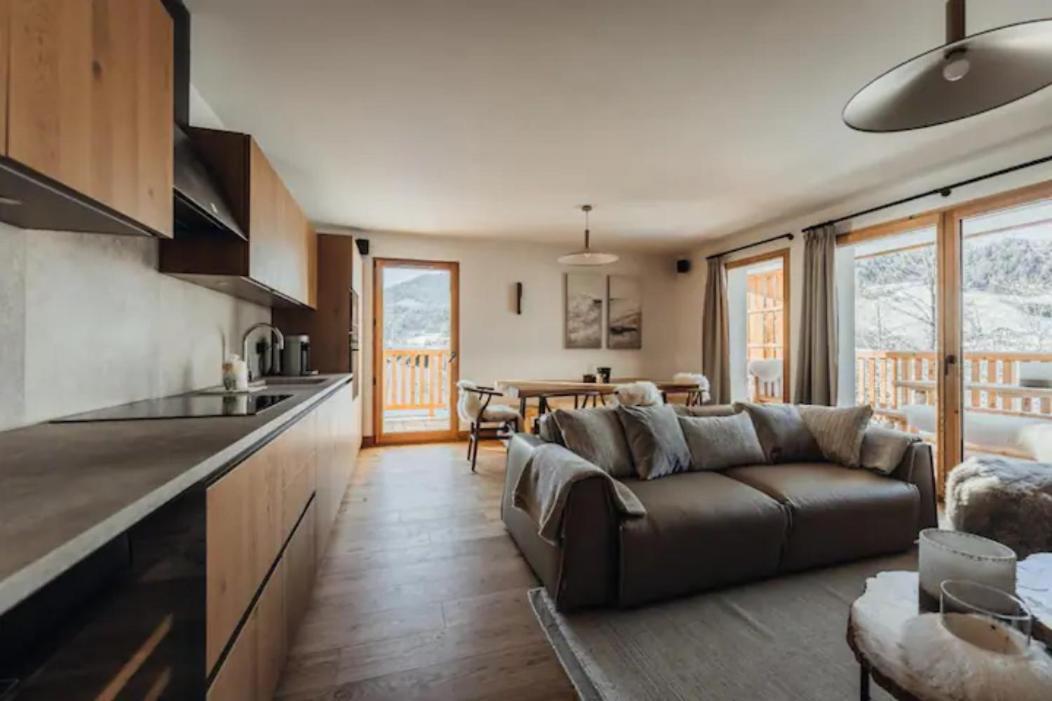 Apartamento Le Refuge Des Anges Megève Exterior foto