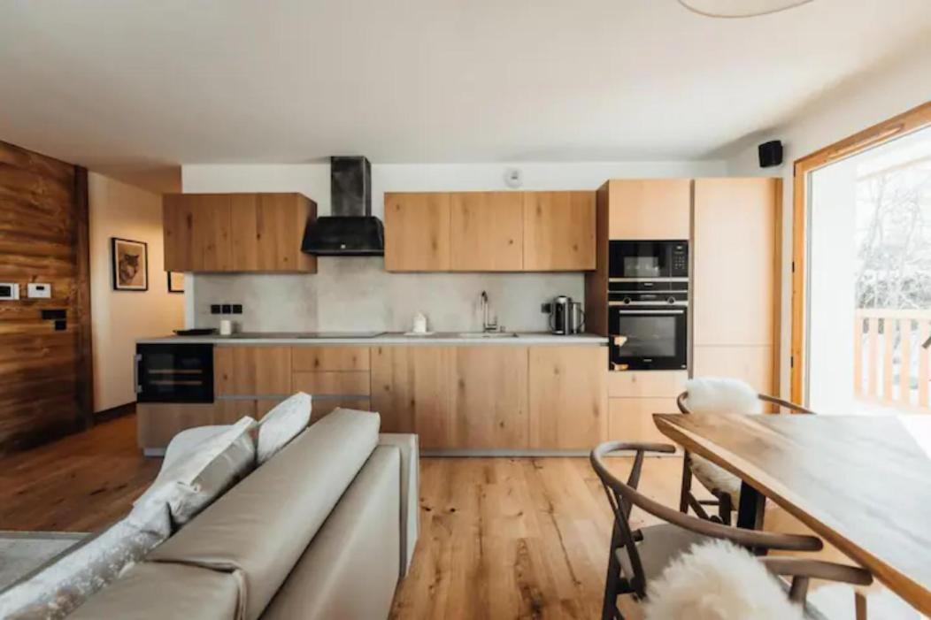 Apartamento Le Refuge Des Anges Megève Exterior foto