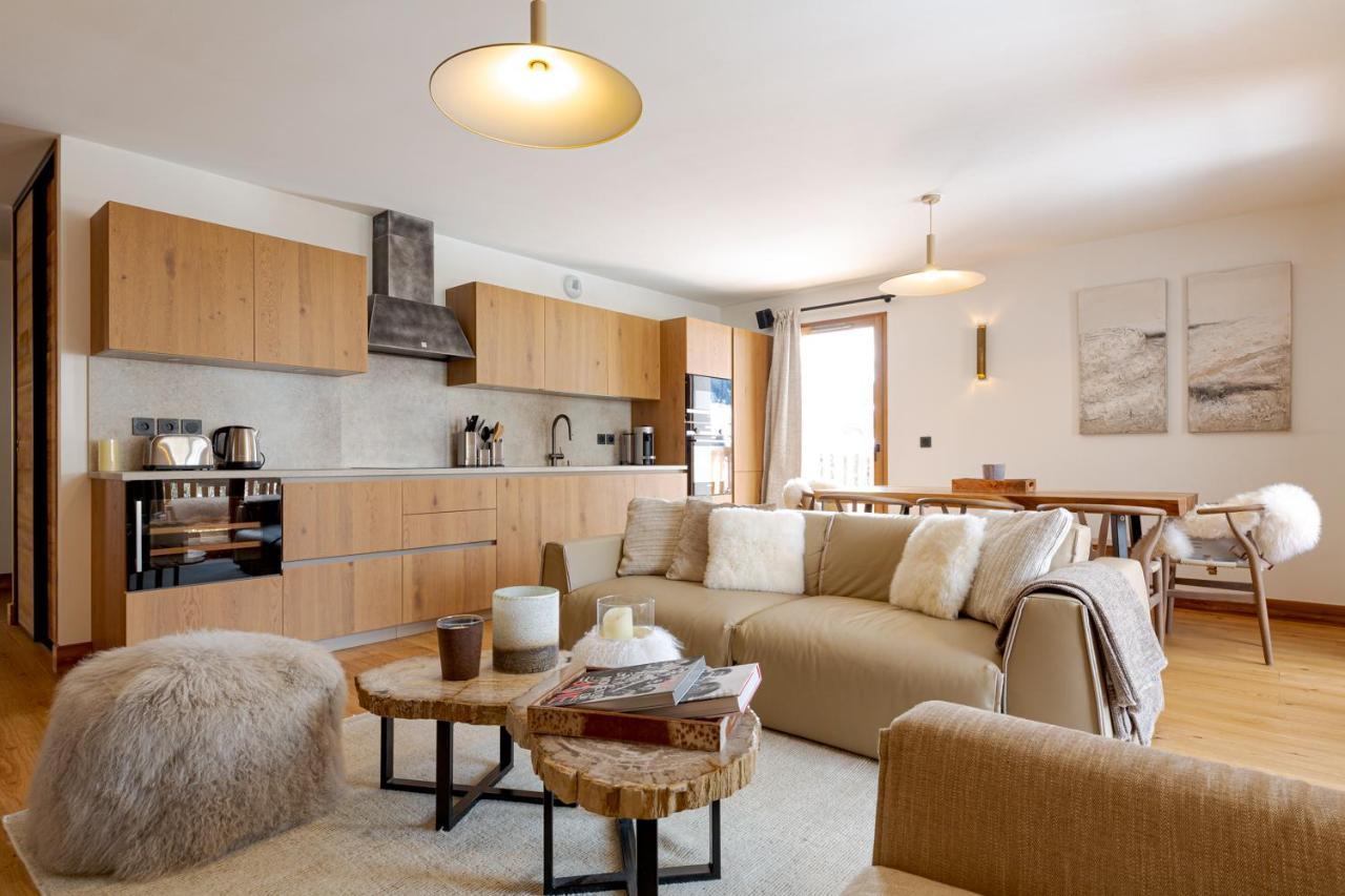 Apartamento Le Refuge Des Anges Megève Exterior foto