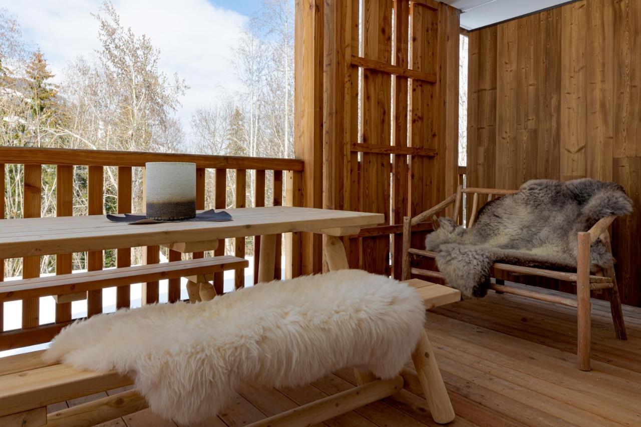 Apartamento Le Refuge Des Anges Megève Exterior foto