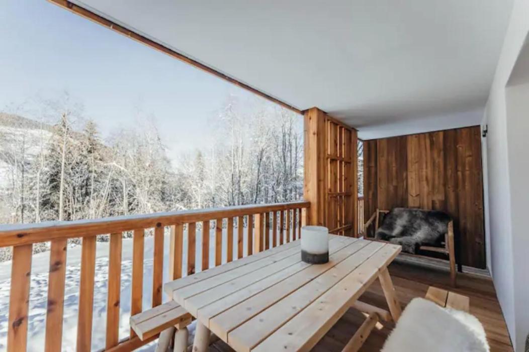 Apartamento Le Refuge Des Anges Megève Exterior foto